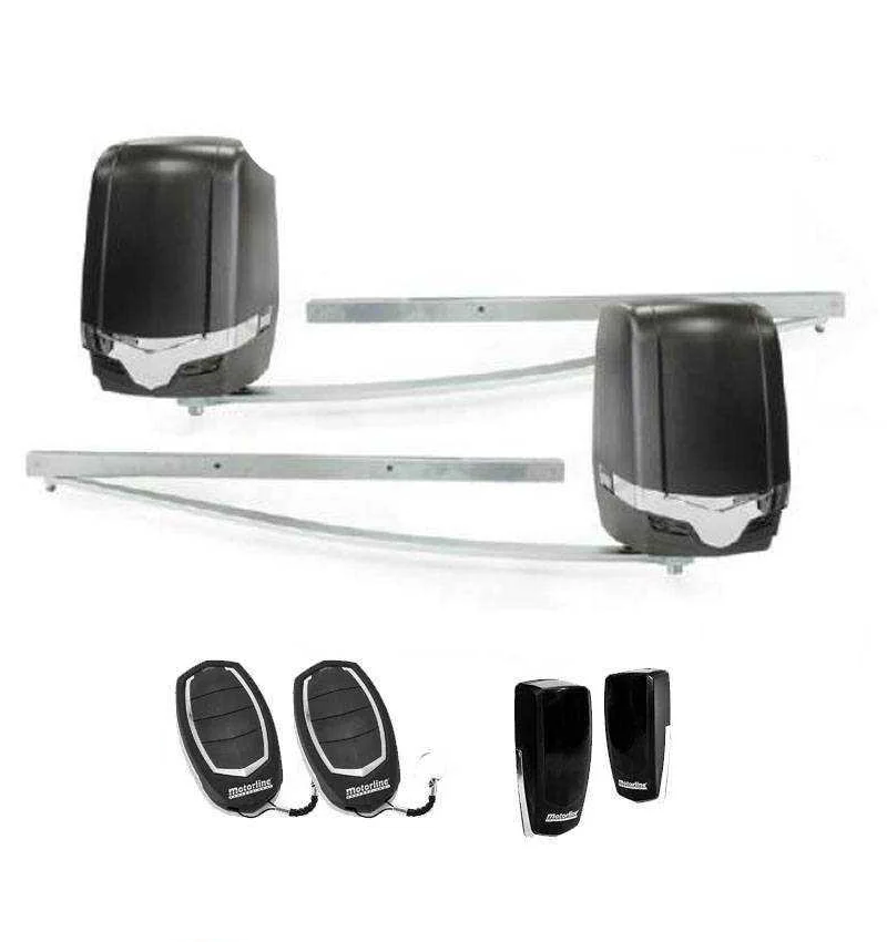 Kit Motorline Telica 24v DL motores deslizantes puerta abatible