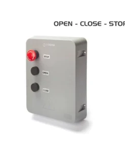 Tapa frontal con pulsadores para centrales ERREKA VIVO apertura-cierre