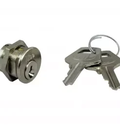 Cerradura desbloqueo motor puerta corredera NICE ROBUS. Cerradura desbloqueo con 2 llaves para motores Nice Titan 3724HS, Titan 6024HS, Robus y Robus HS.