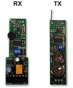 Emisor y receptor 2 canales para bandas de seguridad EMFA.