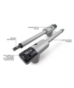 Motor puerta abatible NICE TOO4500 230V hasta 4 metros 1