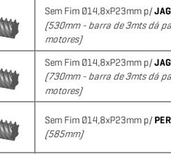 TORNILLO SIN FIN MOTORLINE JG REPUESTO