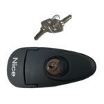 Desbloqueo con llaves motor corredera NICE ROBO